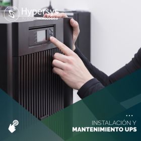 Instalación y mantenimiento UPS